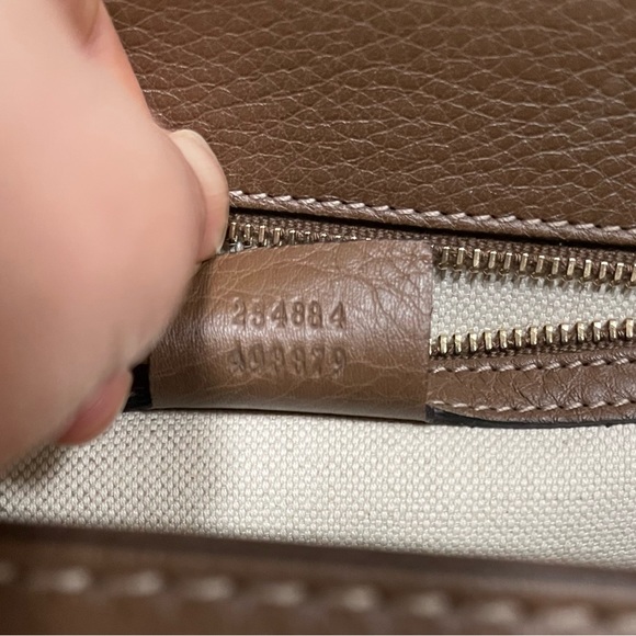 NWT Auth Gucci Bamboo floral Top Handle Bag - Picture 12 of 13